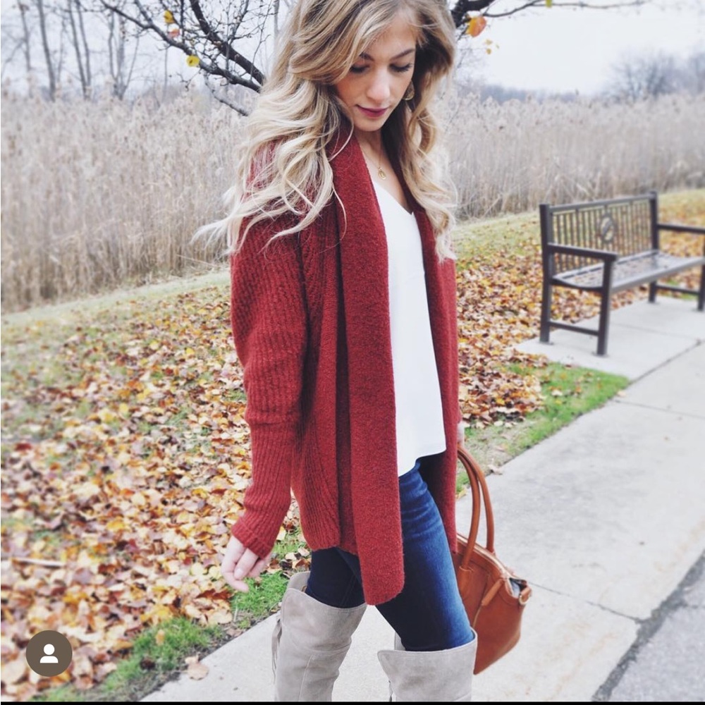 Red Cardigan